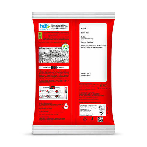 Nature Land Organics Red Rice